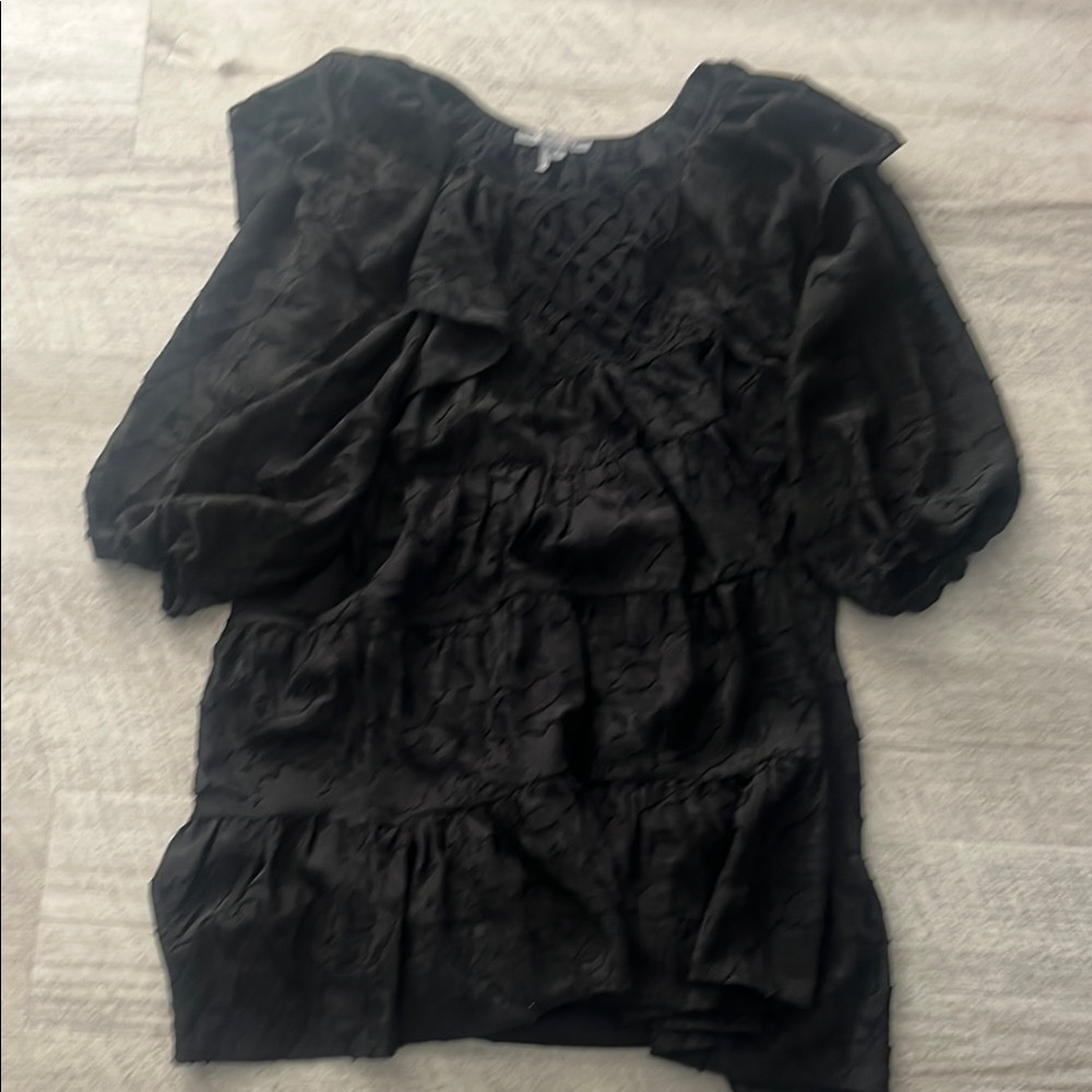 Chic Black Blouse dress